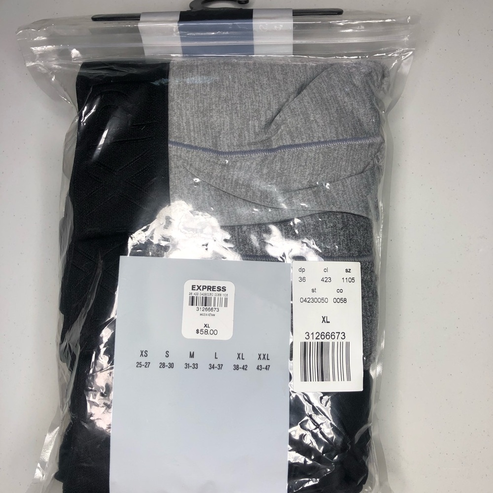 Express NWT Men’s Performance Trunk 3 pack Breathable. Fits Size X-Large 38-42
